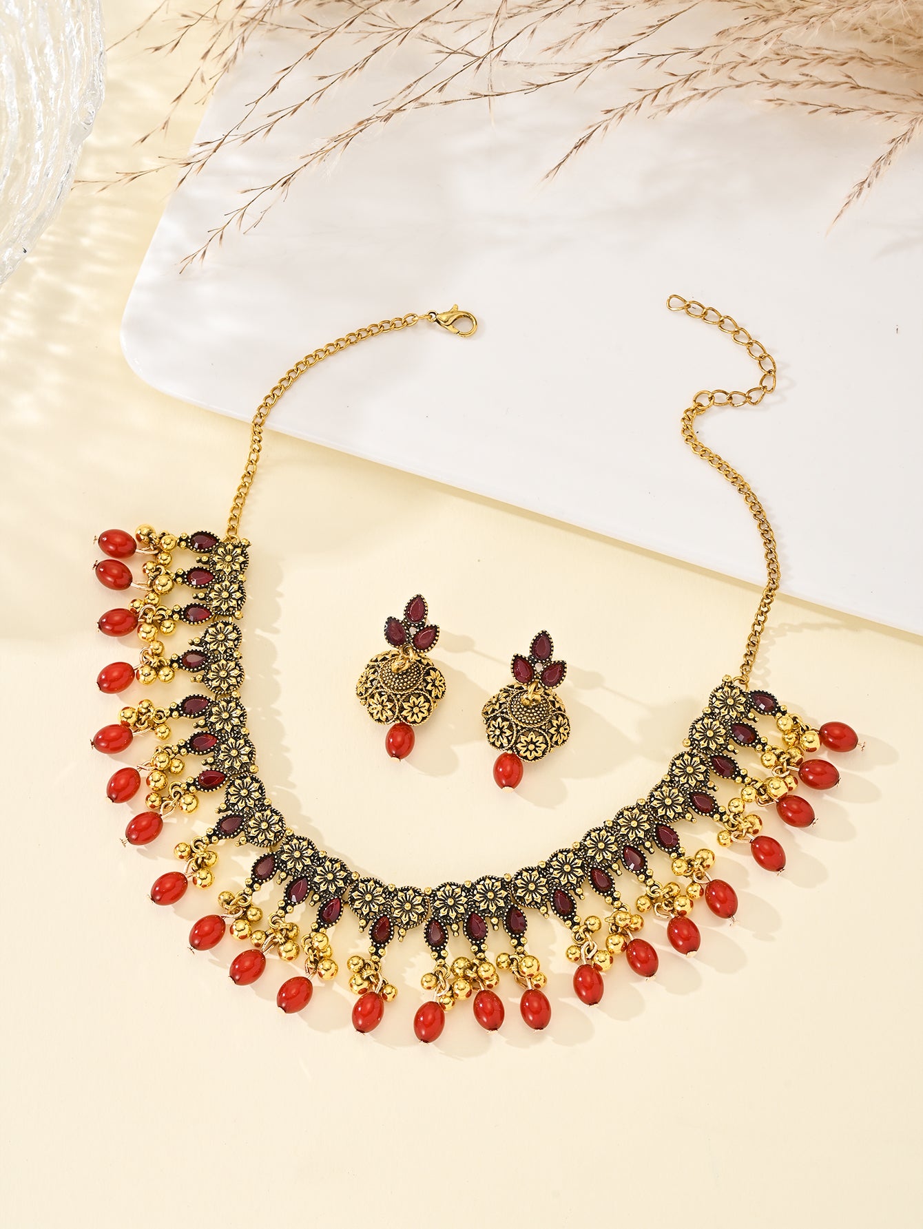 BB0059 Simple Necklace set for outfits Jewelry set Chocker set for Woman