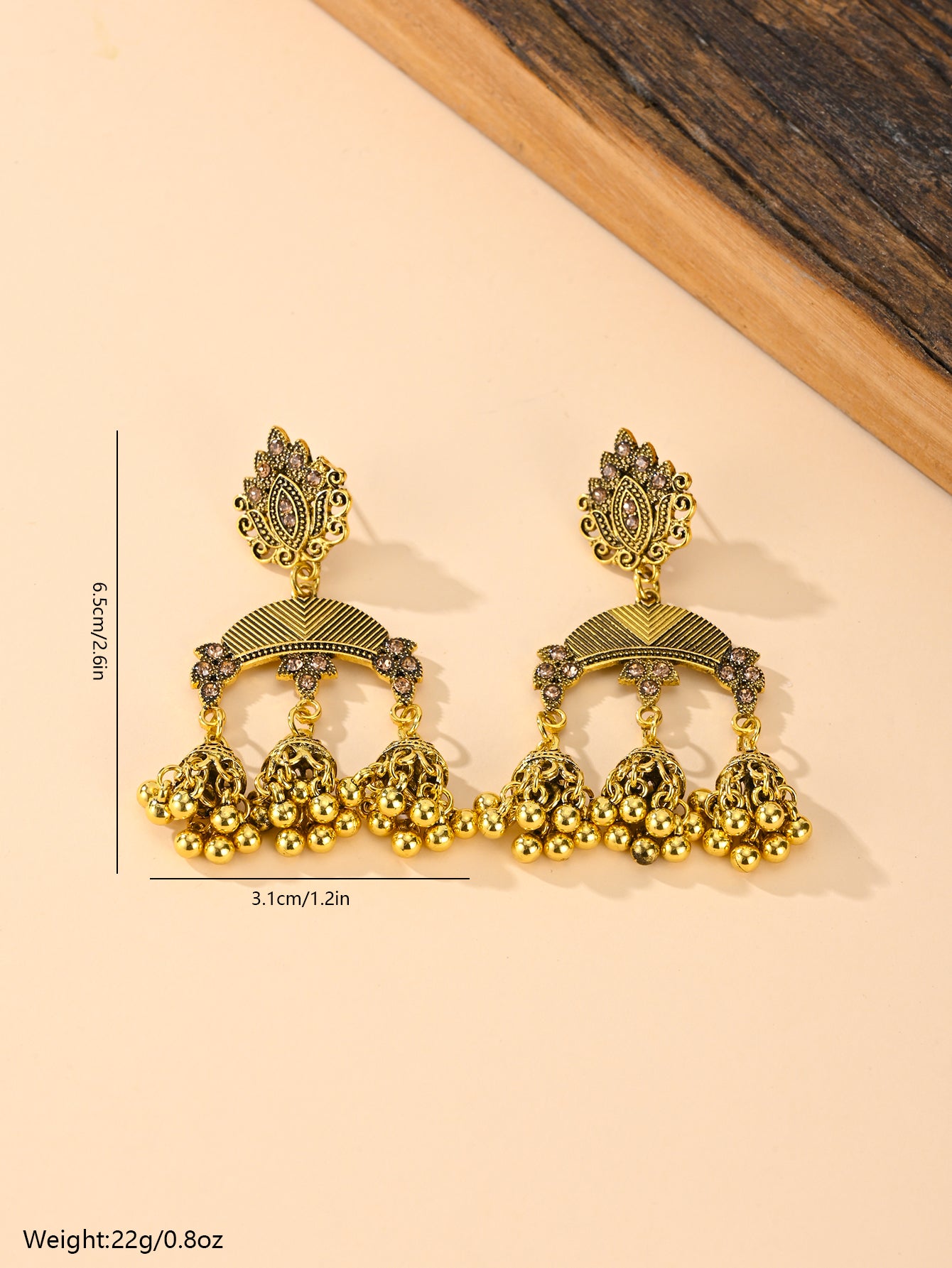 BB0025  Jhumka Earrings Ethnic Earrings Vintage Earrings
