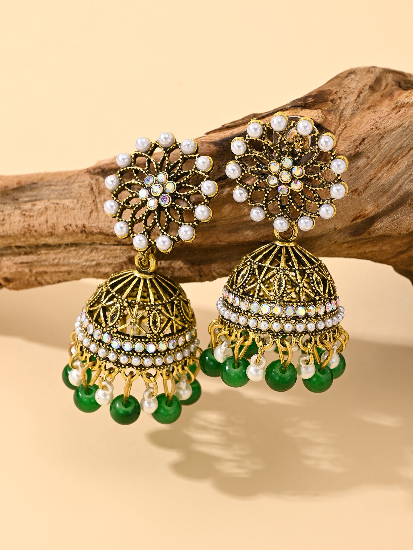 BB0057 Hoops Jhumka Earrings Ethnic Earrings Vintage Earrings