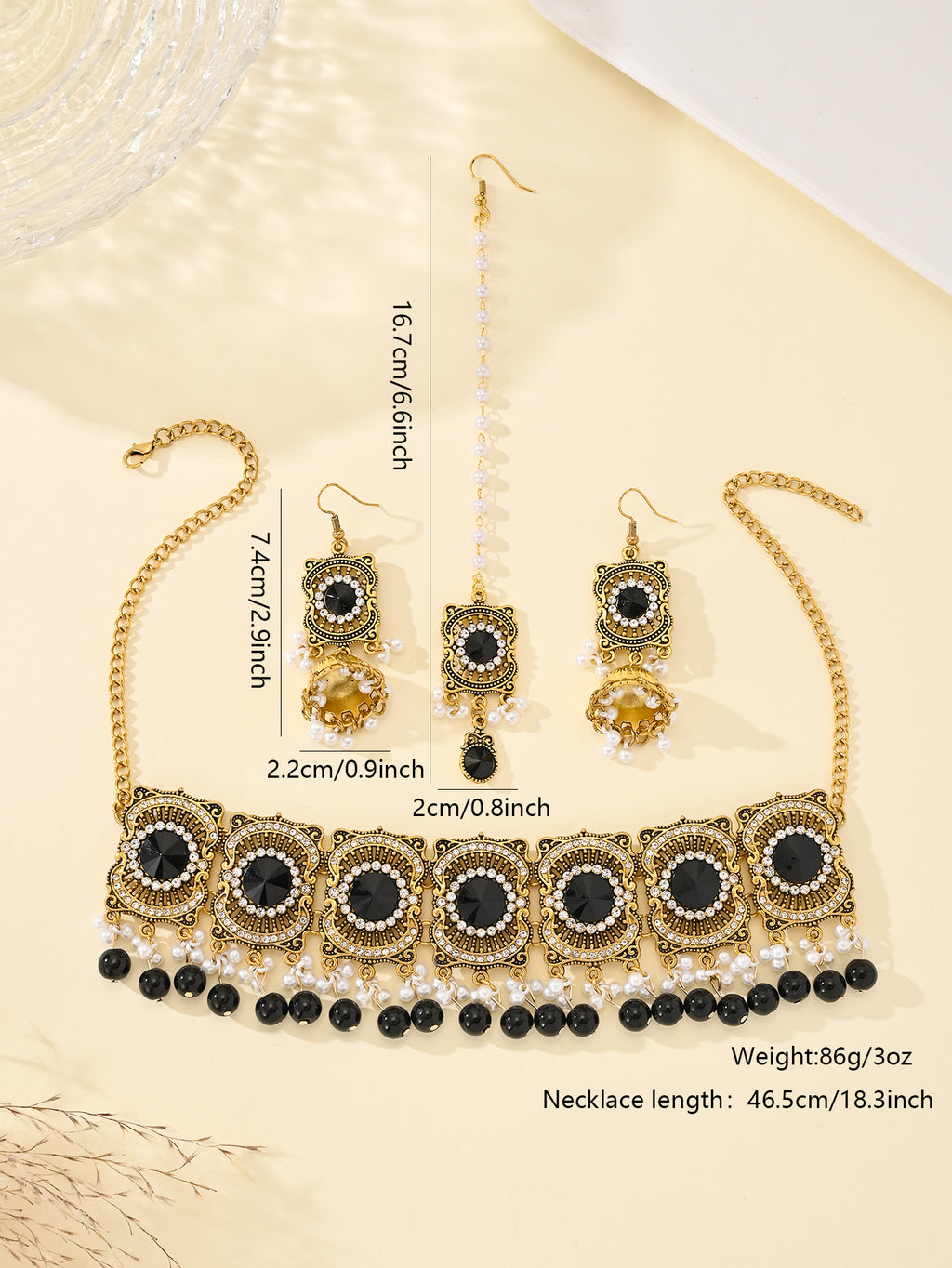 BB0058 Simple Necklace set for outfits Jewelry set Chocker set for Woman