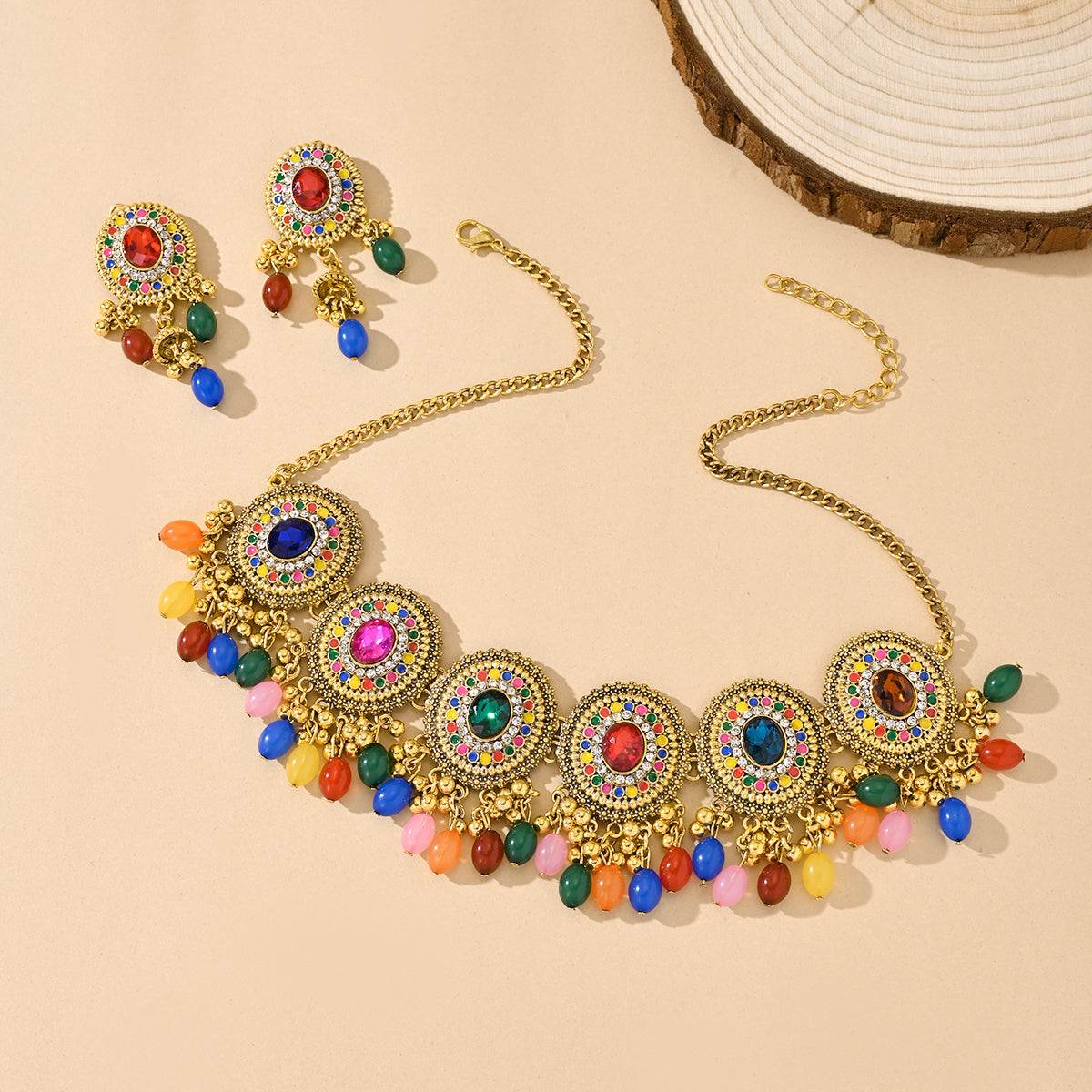 BB0062 Simple Necklace set for outfits Jewelry set Chocker set for Woman
