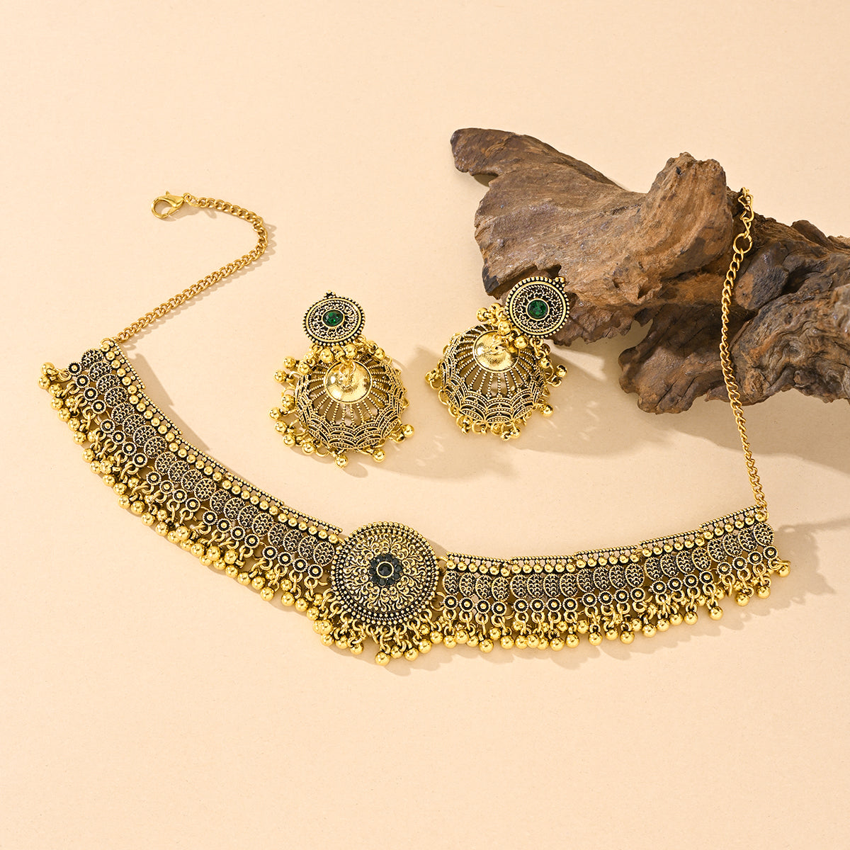 BB0064 Kundan Necklace set for outfits Jewelry set Chocker set for Woman