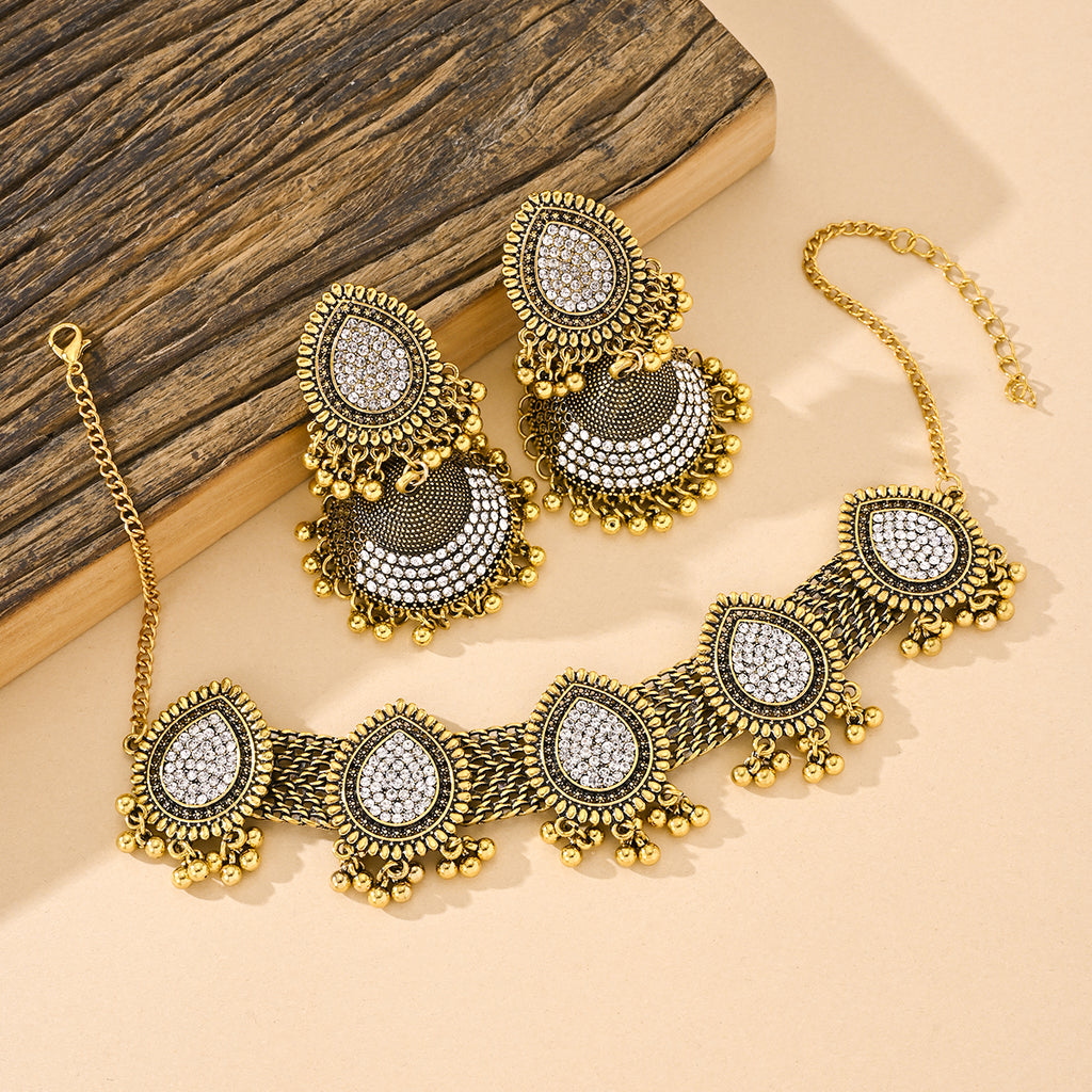 BB0063 Kundan Necklace set for outfits Jewelry set Chocker set for Woman