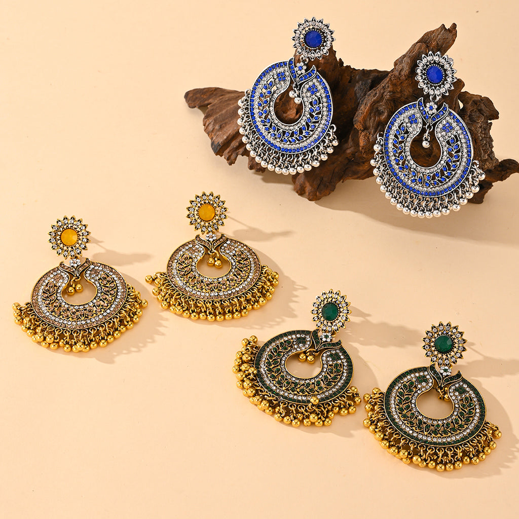 BB0027 Hoops Jhumka Earrings Ethnic Earrings Vintage Earrings