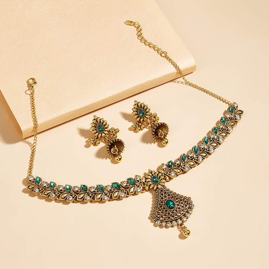 BB0043 Simple Necklace set for outfits Jewelry set Chocker set for Woman