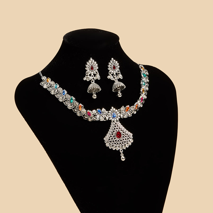 BB0043 Simple Necklace set for outfits Jewelry set Chocker set for Woman