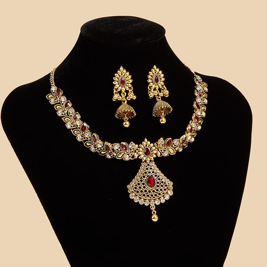 BB0043 Simple Necklace set for outfits Jewelry set Chocker set for Woman
