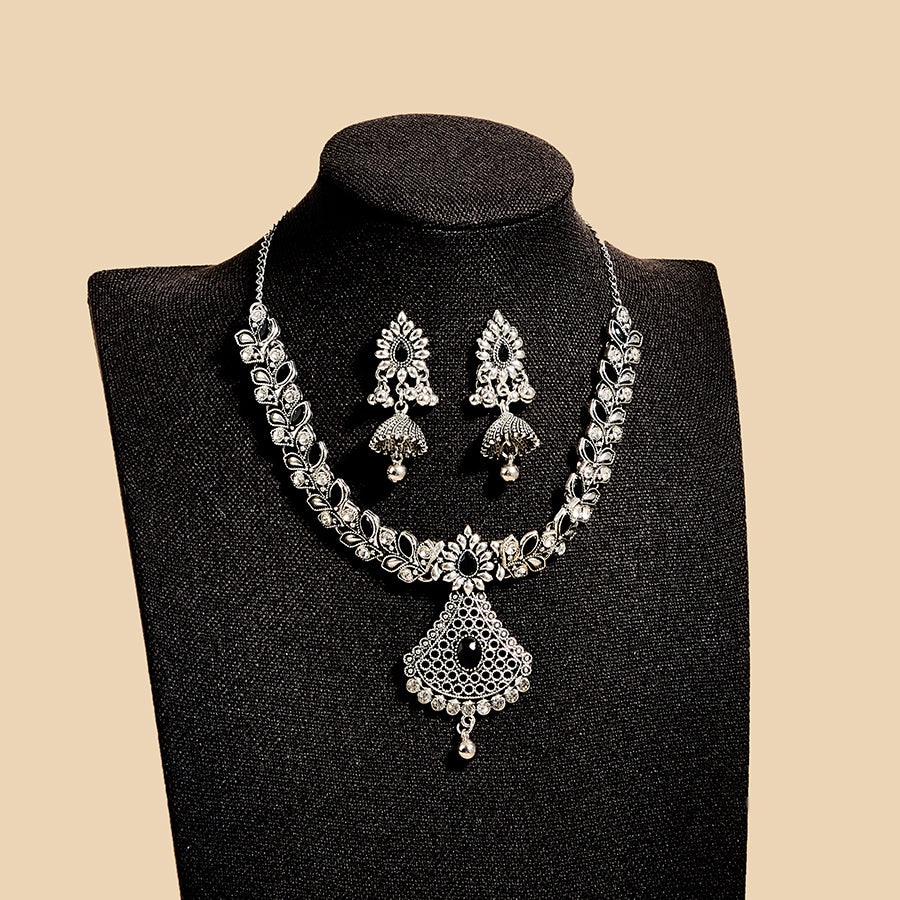 BB0043 Simple Necklace set for outfits Jewelry set Chocker set for Woman
