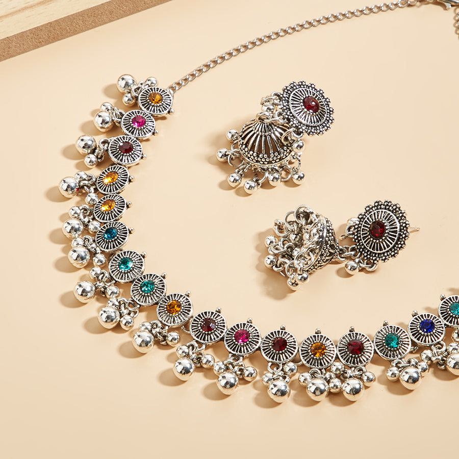BB0044 Simple Necklace set for outfits Jewelry set Chocker set for Woman
