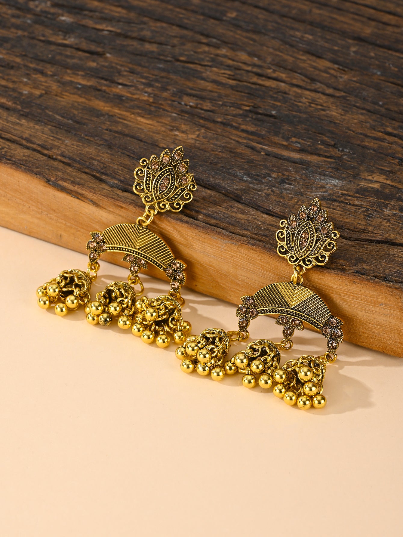 BB0025  Jhumka Earrings Ethnic Earrings Vintage Earrings