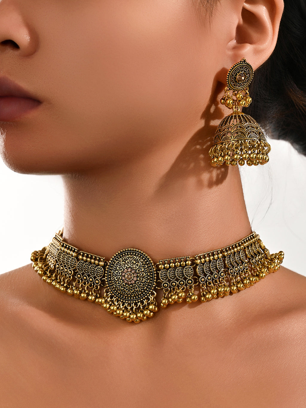 BB0064 Kundan Necklace set for outfits Jewelry set Chocker set for Woman