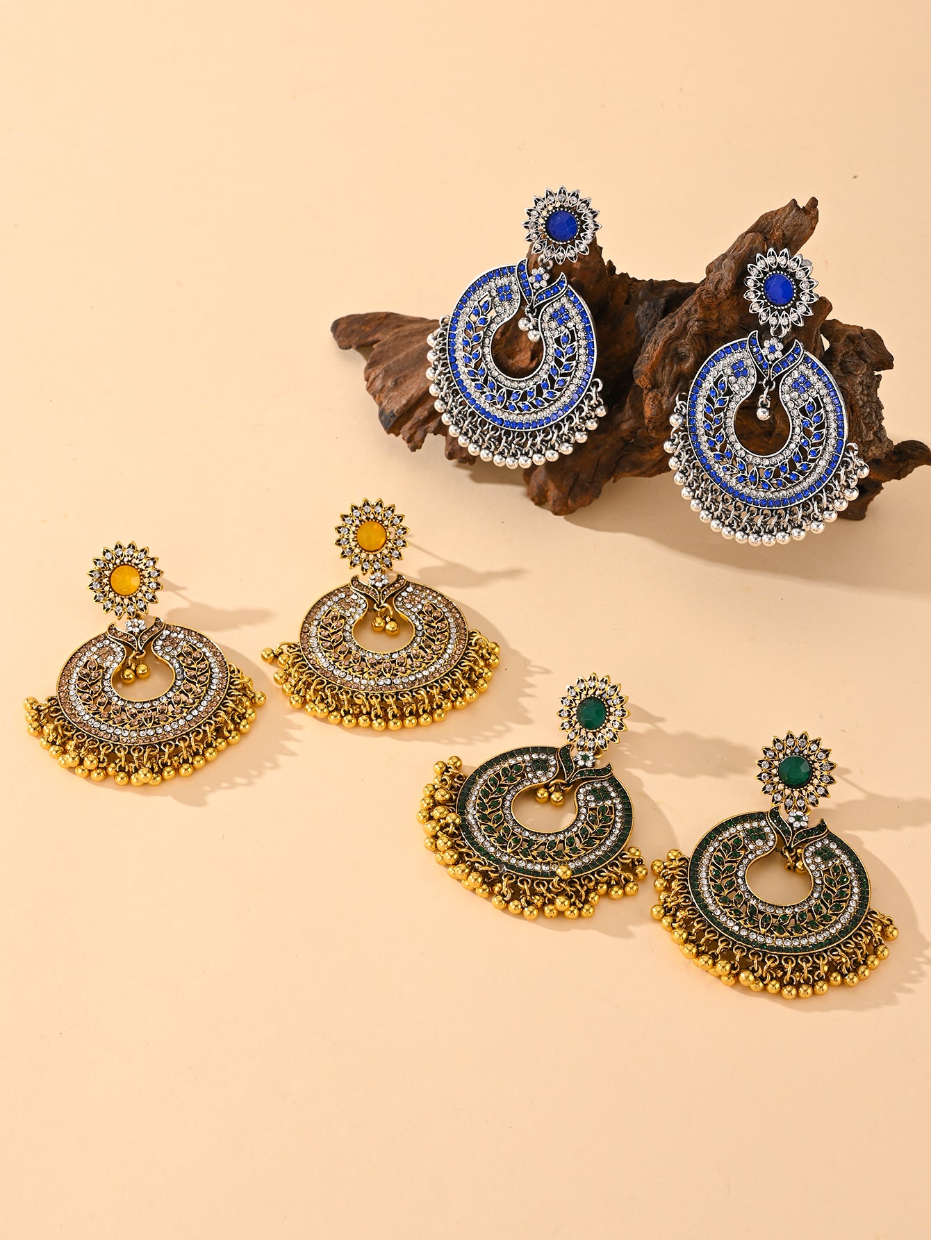 BB0027 Hoops Jhumka Earrings Ethnic Earrings Vintage Earrings