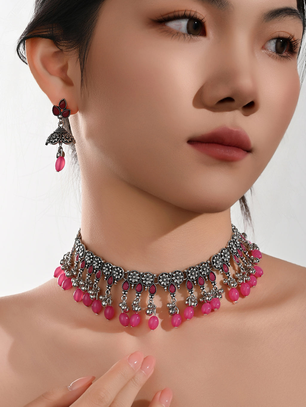 BB0059 Simple Necklace set for outfits Jewelry set Chocker set for Woman