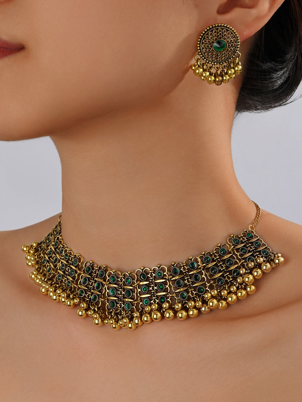 BB0018 Necklace set for outfits Jewelry set Chocker set for Woman