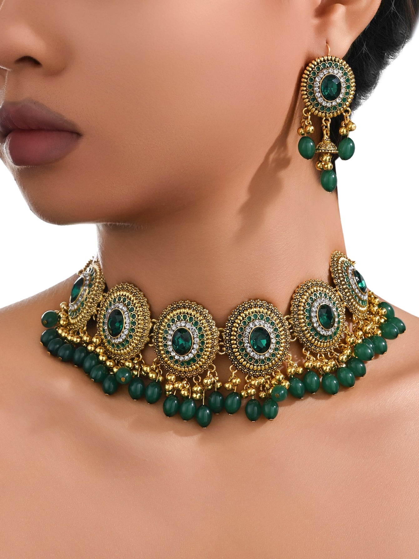BB0062 Simple Necklace set for outfits Jewelry set Chocker set for Woman