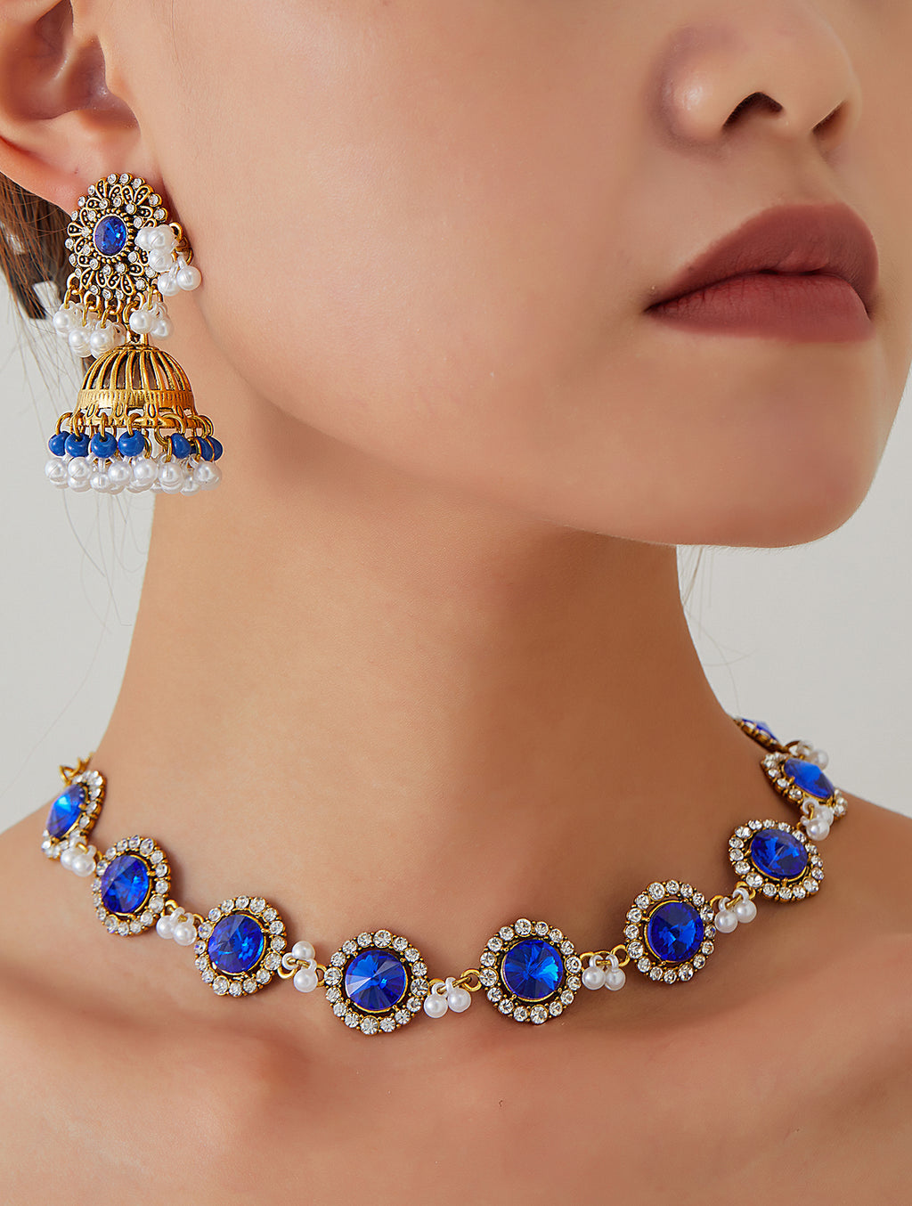BB0037 Necklace set for outfits Jewelry set Chocker set for Woman
