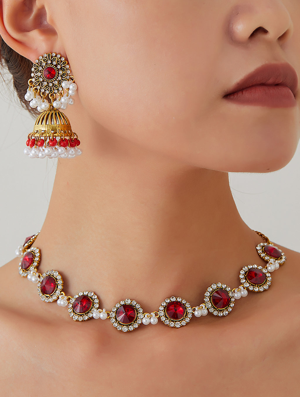 BB0037 Necklace set for outfits Jewelry set Chocker set for Woman