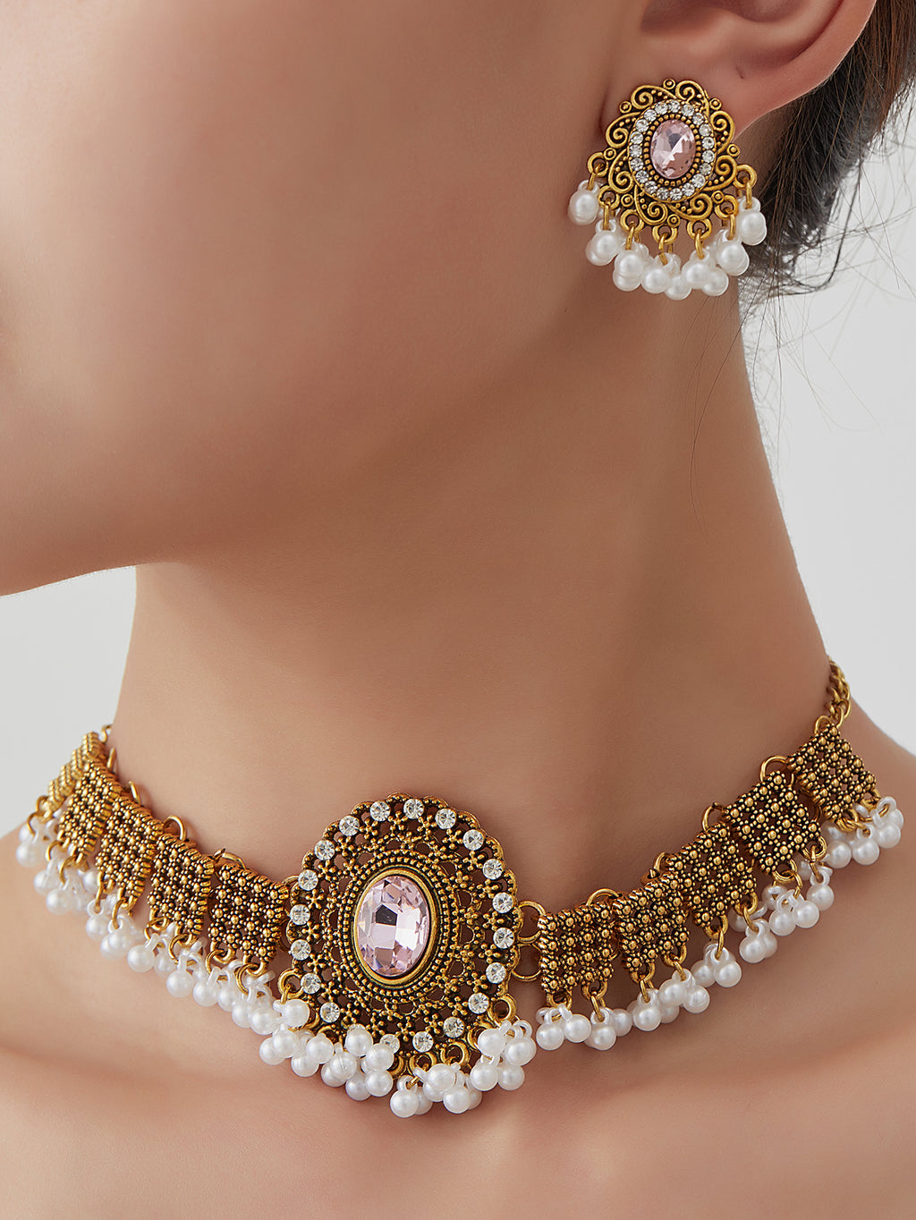 BB0036 Necklace set for outfits Jewelry set Chocker set for Woman