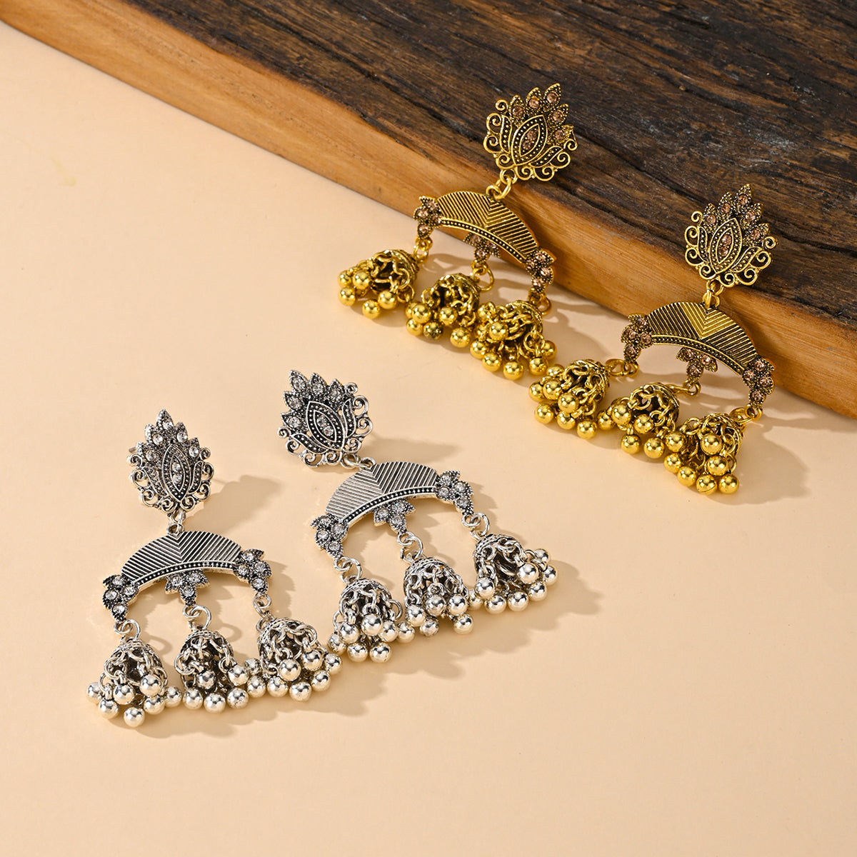 BB0025  Jhumka Earrings Ethnic Earrings Vintage Earrings