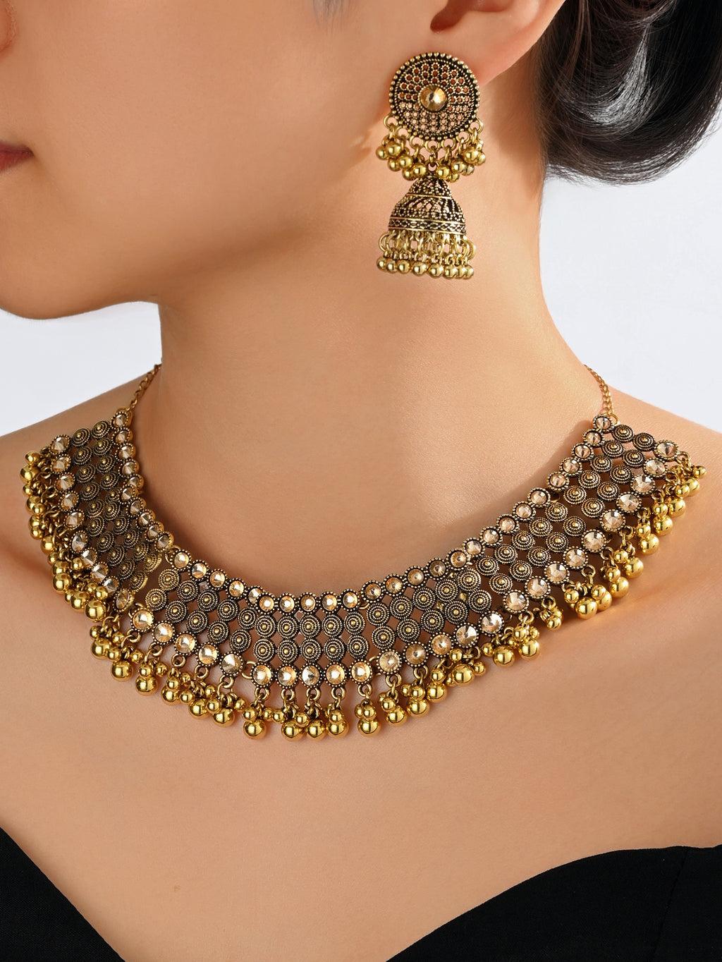 BB0017 Necklace set for outfits Jewelry set Chocker set for Woman