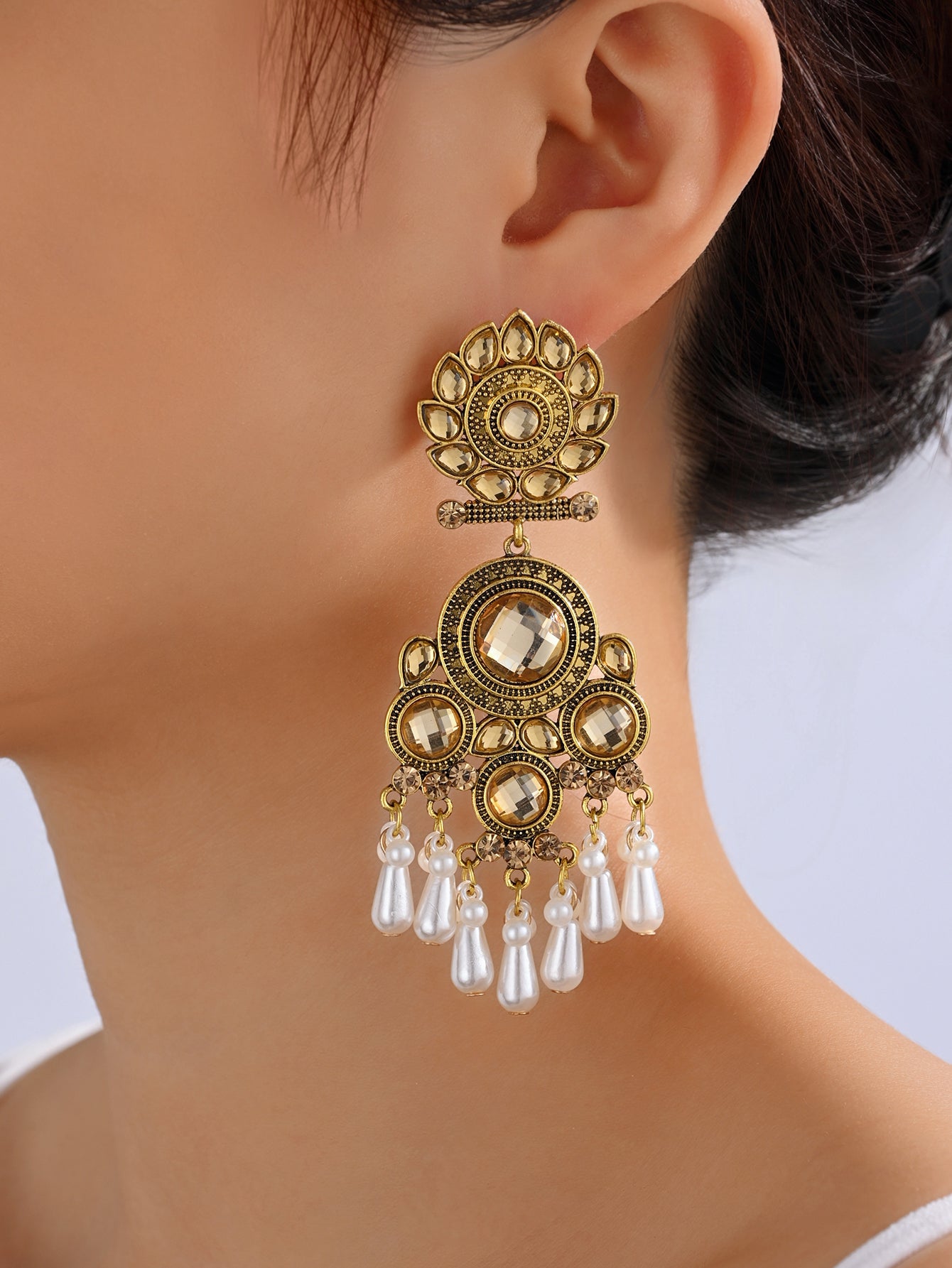 BB0021 Jhumka Earrings Ethnic Earrings Vintage Earrings